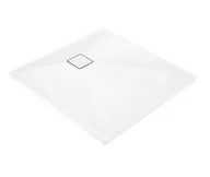 Brodziki prysznicowe - Deante Correo Brodzik kwadratowy 90x90 cm alabaster KQRA41B - miniaturka - grafika 1