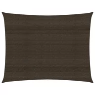 Parasole ogrodowe - vidaXL Żagiel przeciwsłoneczny, 160 g/m, brązowy, 2x3 m, HDPE vidaXL - miniaturka - grafika 1