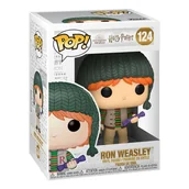 Figurki kolekcjonerskie - Figurka Funko Pop 124 Holiday Ron Harry Potter - miniaturka - grafika 1