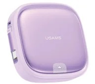 Kable USB - USAMS 3w1 USB do MicroUSB/USB-C/Lightning 60W Fioletowy - miniaturka - grafika 1