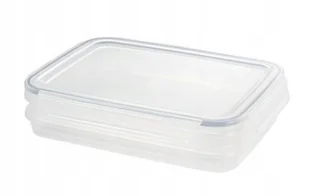 Tescoma Pojemnik dwupiętrowy FRESHBOX 1l prostokątny - Pojemniki kuchenne - miniaturka - grafika 1