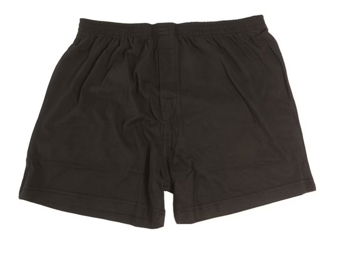 Mil-Tec Bokserki Krótkie Czarne - XL