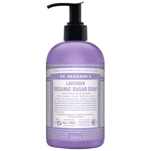 Dr. Bronner's Dr Bronners Dr Bronners Lavender mydło w płynie do ciała i włosów 355 ml - Mydła - miniaturka - grafika 2
