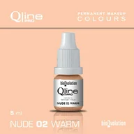 Pozostałe akcesoria kosmetyczne - Pigment do makijażu permanentnego Bioevolution Nude 02 Warm Qline Pro 5ml - miniaturka - grafika 1