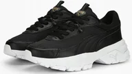 Sneakersy damskie - Buty damskie sportowe Puma Cassia Via r.37,5 Sneakersy Czarne - miniaturka - grafika 1