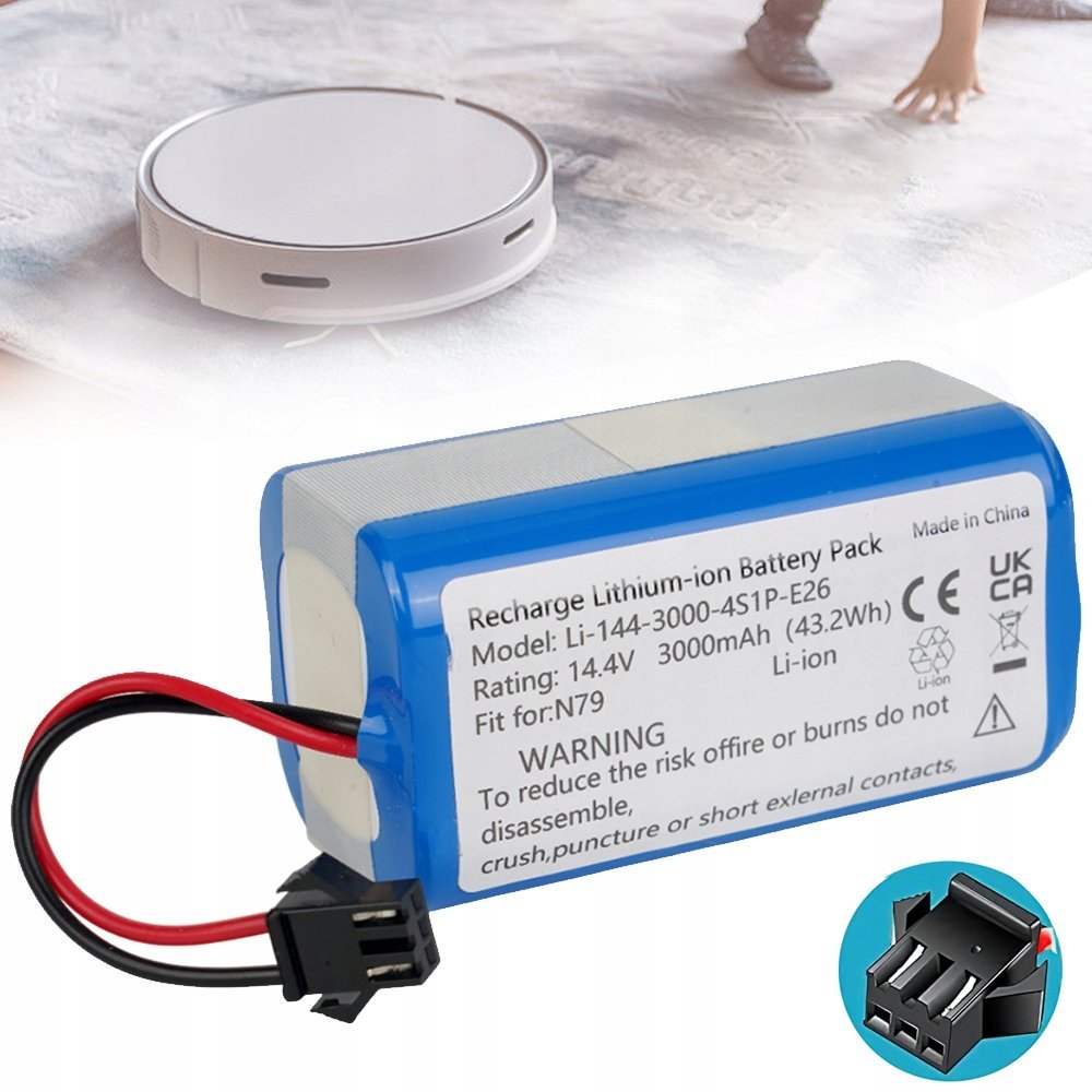 AKUMULATOR 14.4V 3000MAH LI-ION DO EUFY ROBOVAC 11 11S 15C 30C NARZĘDZIE