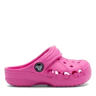 Buty dla dziewczynek - Klapki Crocs BAYA CLOG T 207012-6QQ Różowy - miniaturka - grafika 1