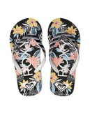 Buty dla dziewczynek - Roxy Japonki ARGL100264 Czarny - miniaturka - grafika 1