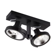 Lampy sufitowe - Zuma Line Master ACGU10-184-N plafon lampa sufitowa spot 2x15W GU10 czarny - miniaturka - grafika 1