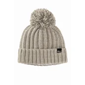Czapki męskie - Czapka na zimę Jack Wolfskin HIGHLOFT KNIT BEANIE W dusty grey - S - miniaturka - grafika 1