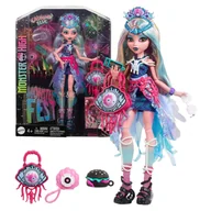 Lalki dla dziewczynek - Monster High Lagoona Blue Lalka Modowa Monster Fest Akcesoria - miniaturka - grafika 1