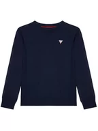 Swetry dla chłopców - Guess Sweter L0YR03 Z2VV0 Granatowy Regular Fit - miniaturka - grafika 1