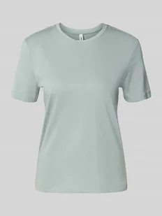 T-shirt o kroju regular fit z czystej bawełny model ‘KITA’ - Koszulki i topy damskie - miniaturka - grafika 1