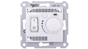 Schneider Sedna Regulator temperatury podłogowy biały SDN6000321 - Regulatory i termostaty - miniaturka - grafika 1