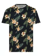 Koszulki męskie - Jack & Jones - T-shirt męski  JJBecs, niebieski|wielokolorowy - miniaturka - grafika 1
