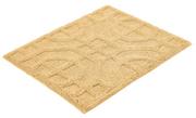 Dywaniki łazienkowe - Kleine Wolke Mosaic Recyklingowany Dywan kąpielowy żółty 50 x 60 cm ECO CARE - miniaturka - grafika 1