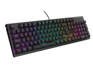 Klawiatury - GENESIS Thor 303 Gaming USB QWERTZ Niemiecki Czarny - miniaturka - grafika 1