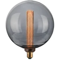 Świetlówki - Polux Żarówka dekoracyjna LED E27 4 W 100 lm czarna - miniaturka - grafika 1