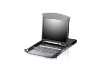 Adaptery i przejściówki - Aten Konsola KVM over IP KL1508AIN-AXA-AG 1-lokalny/zdalny dostęp 8-portowa Kat 5 Dual Rail 19" LCD z portem Daisy-Chain KL1508AIN-AXA-AG - miniaturka - grafika 1