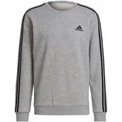 Bluzy męskie - Bluza męska adidas Essentials Sweatshirt szara GK9110 XL - miniaturka - grafika 1