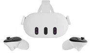 Okulary VR - Meta Oculus Quest 3 GOGLE VR Z WBUDOWANĄ PAMIĘCIĄ 128 GB - miniaturka - grafika 1
