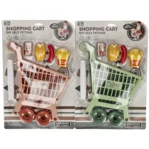 Wózek Supermarket z akcesoriami MEGA CREATIVE 500054 - Zabawy w naśladowanie dorosłych - miniaturka - grafika 1