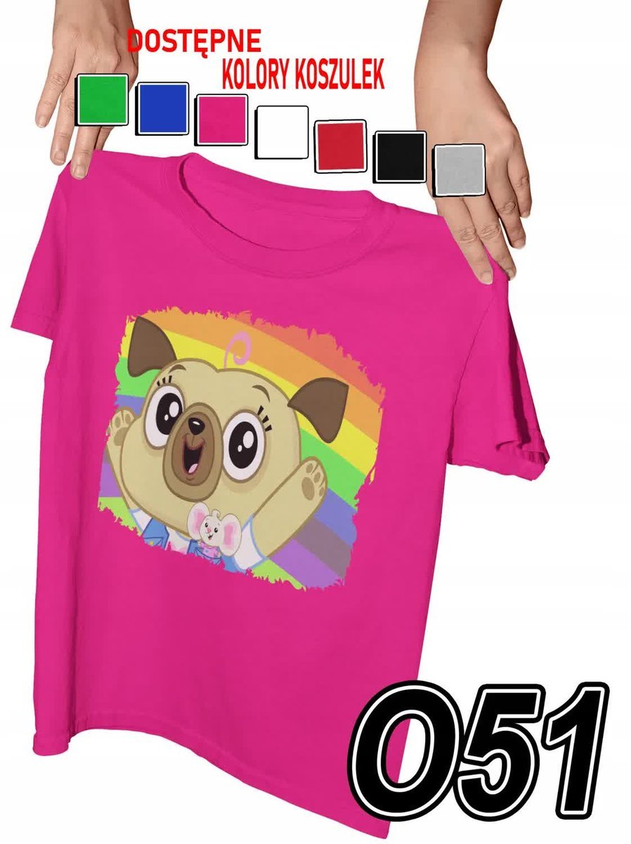 Koszulka Dziecięca Z Nadrukiem Frytka Kartolecia Różne - M 134-140