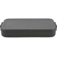 Lunch boxy - Brabantia 202704 - pojemnik na lunch make   take - płaski - dark grey kod: 20 27 04 - miniaturka - grafika 1