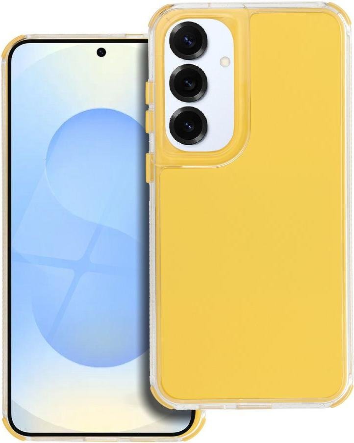 Etui na telefon komórkowy MATRIX pasuje do SAMSUNG S25 Plus żółty