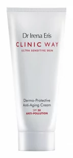 Dr Irena Eris clinic way dermo-ochronny krem przeciwzmarszczkowy ANTI POLLUTION SPF50 na dzień 40 ml - Kremy do twarzy - miniaturka - grafika 2