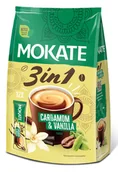 Cappuccino i kawy smakowe - Napój Kawowy Kawa 3w1 Instant Mix Kawowy Kardamon Wanilia Mokate 17gx12 - miniaturka - grafika 1