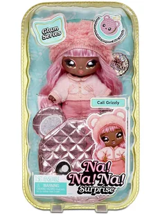 NaNaNa Surprise NaNaNa Surprise Glam Cali Grizzly laleczka metaliczny pom 575351 KUP Z DOSTAWĄ TEGO SAMEGO DNIA DO NAJWIĘKSZYCH MIAST 0000045416 - Lalki dla dziewczynek - miniaturka - grafika 5