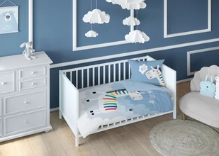 Pościel 90 x 120 Bawełna Dziecięca Maya Moo 3614A - Pościel dla dzieci - miniaturka - grafika 4