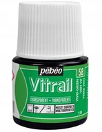 Farby i media malarskie - PEBEO VITRAIL FARBY DO SZKŁA 45ML VIVID GREEN - miniaturka - grafika 1