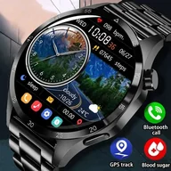 Smartwatch - Rdfit Gt4 Pro+ Czarny 2 Paski (Stalowy I Silikonowy) Evibe - miniaturka - grafika 1