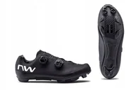 Buty rowerowe - BUTY ROWEROWE NORTHWAVE EXTREME XCM 4 - Black - Rozmiar 44 - miniaturka - grafika 1