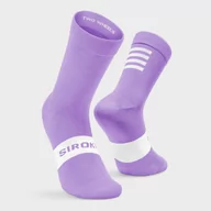 Skarpetki kolarskie - Skarpetki kolarskie unisex SIROKO S1 Lilac Etna - miniaturka - grafika 1