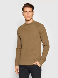 Swetry męskie - Jack&Jones PREMIUM Sweter Perfect 12193517 Zielony Regular Fit - grafika 1