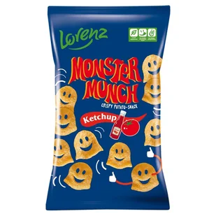 Monster Munch Chrupki ziemniaczane o smaku ketchupowym 100 g - Chrupki - miniaturka - grafika 1