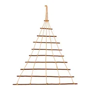 Choinki - be4nature Choinka z wierzby z nitką jutową 70 x 60 cm - miniaturka - grafika 1