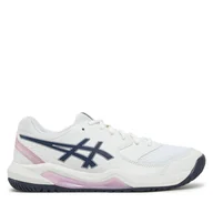 Buty sportowe damskie - Buty do tenisa Asics Gel-Dedicate 8 1042A237 Biały - miniaturka - grafika 1