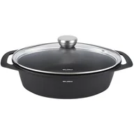 Brytfanny - Fl1 BRYTFANNA ALUMINIOWA CHEF OWALNA 39,5x28,5x12,3 7,3L 1II-BRY-OV/39,5/28 - miniaturka - grafika 1