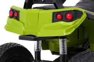 Quad ATV Air na akumulator dla dzieci Zielony + Koła pompowane + Radio MP3 + Wolny Start - Samochody i pojazdy dla dzieci - miniaturka - grafika 10