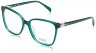 Koszulki i topy damskie - TOUS Eyeglass Frame VTOB97 Top+White+Green+Shiny TRANSP.Green 56/15/140 Damskie okulary, Zielony Top+biały+zielony+Shiny Transp.green, 56/15/140 - miniaturka - grafika 1