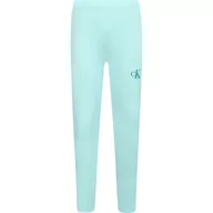Spodnie sportowe damskie - CALVIN KLEIN JEANS Legginsy | Slim Fit - miniaturka - grafika 1