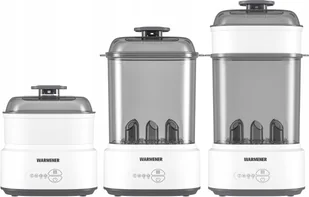 Warmener Sterylizator do Butelek Smoczków Parowy Suszarka Elektryczny Piętrowy Duży - Podgrzewacze butelek i sterylizatory - miniaturka - grafika 1