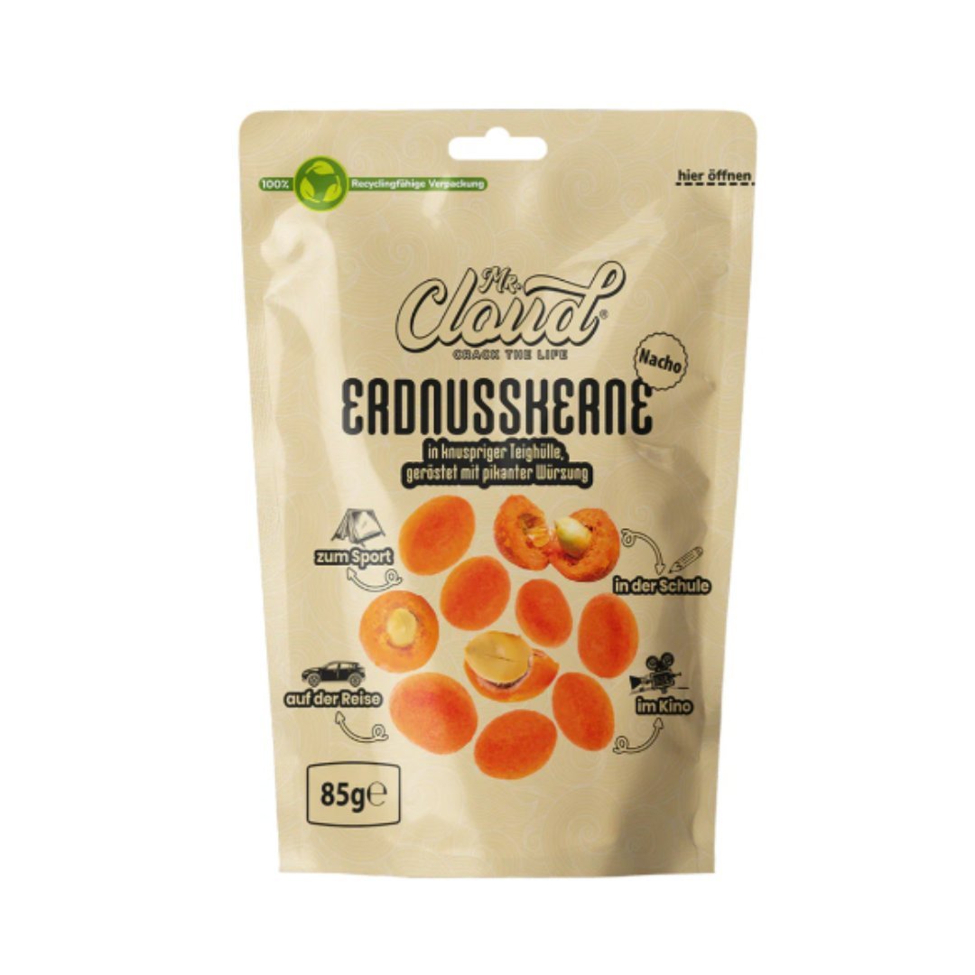 Orzeszki Ziemne w Panierce o Smaku Nacho 85g Mr Cloud