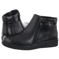 Botki damskie - Botki Czarne BT 348-S (SL557-a) Sergio Leone - miniaturka - grafika 1