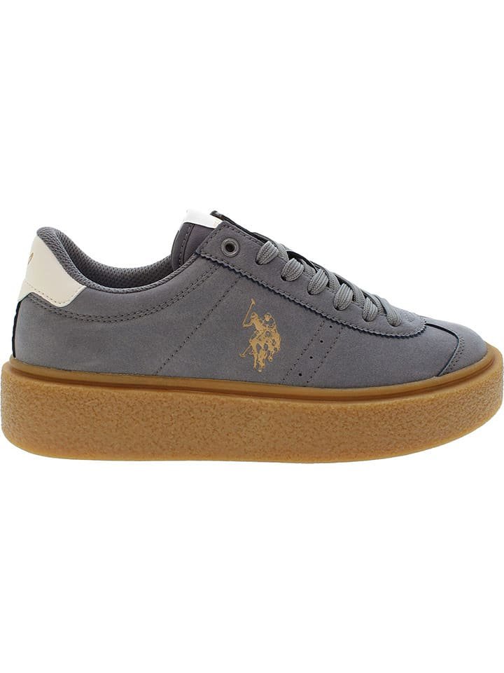 U.S. Polo Assn. Sneakersy w kolorze szarym