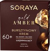 Kremy do twarzy - Soraya Gold Amber 60+ bursztynowy krem ujędrniający na dzień i na noc 50ml 109302-uniw - miniaturka - grafika 1